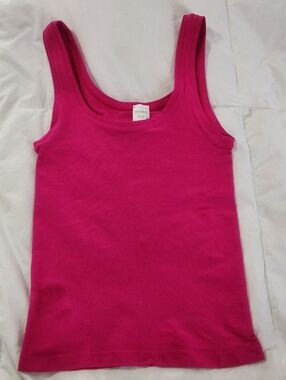 Hanro Tank Top Camisole Size XS Pink Seamless READ